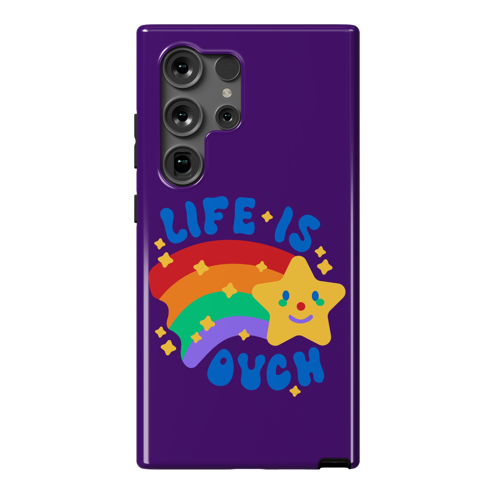 Life Is Ouch Shooting Star Phone Case